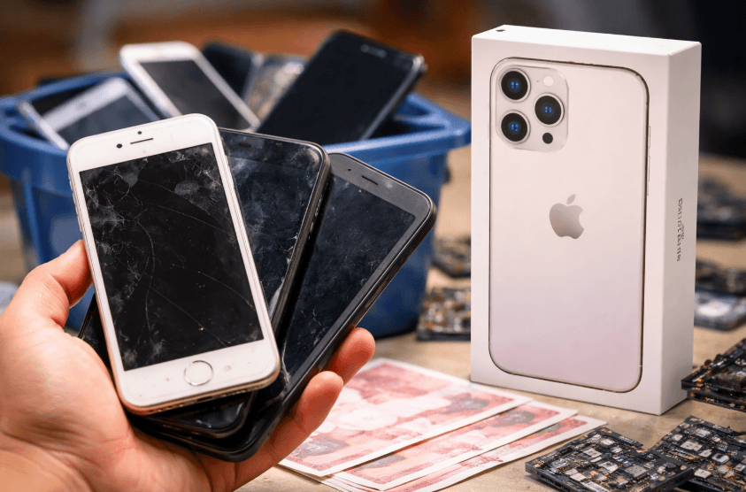 废旧手机回收价格走高：市场升温但“以旧换新iPhone”说法被夸大