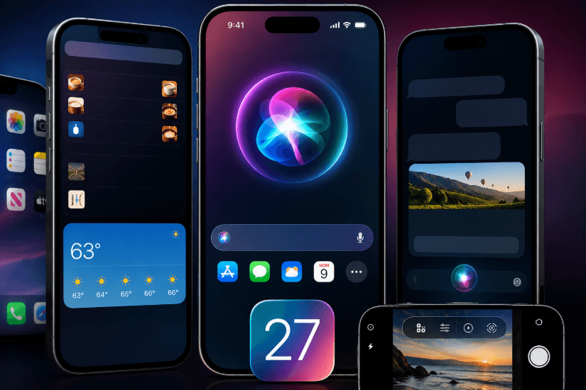 苹果 iOS 27 曝光全新 Siri 界面：AI 搜索与聊天功能进一步整合