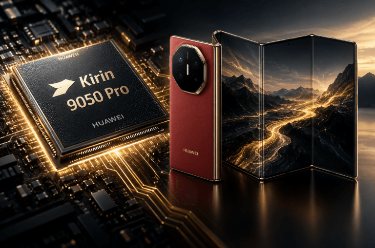华为发布麒麟9050 Pro：Mate XT 2非凡大师首发，整机性能提升42%