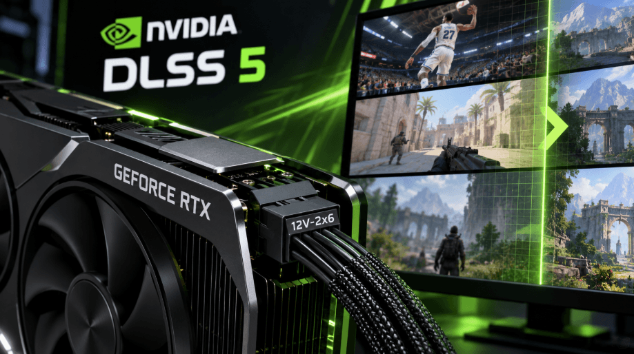 NVIDIA DLSS 5功耗表现测试：旗舰显卡可充分利用单路12V-2×6供电